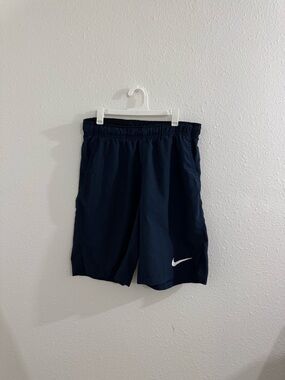 Navy blue Nike shorts